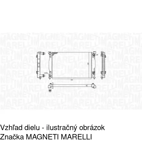 Chladiče vody POLCAR 133408A2 - obr. 2