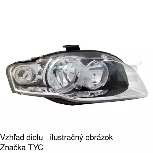 Hlavný reflektor POLCAR 1335104U