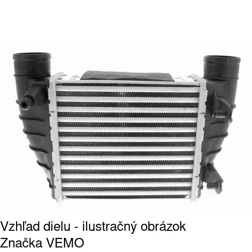 Chladiče vzduchu (Intercoolery) POLCAR 1335J8-4 - obr. 1