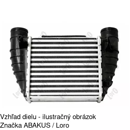 Chladiče vzduchu (Intercoolery) POLCAR 1335J8-4 - obr. 3