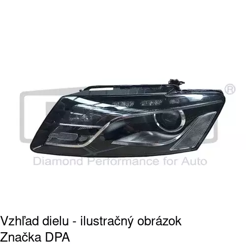 Hlavný reflektor POLCAR 136509-E - obr. 1