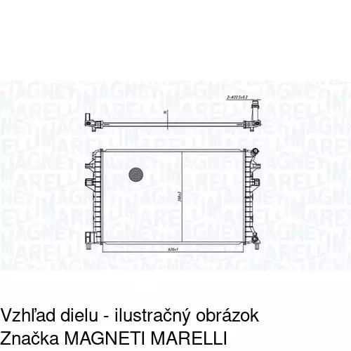 Chladiče vody POLCAR 13C108-3