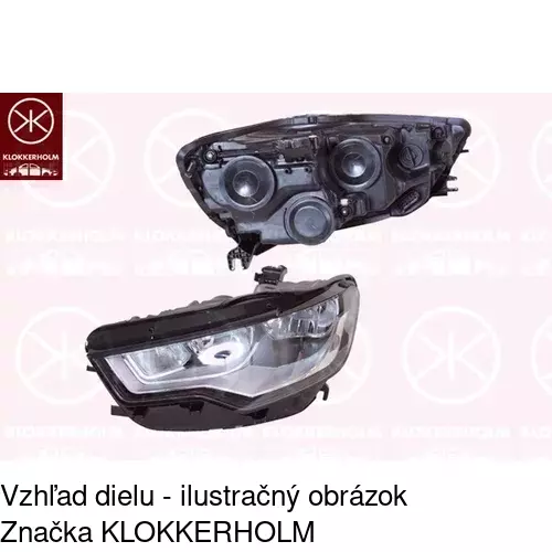 Hlavný reflektor POLCAR 13E109-H - obr. 1