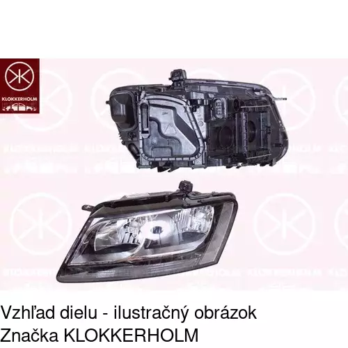 Hlavný reflektor POLCAR 13X210-V