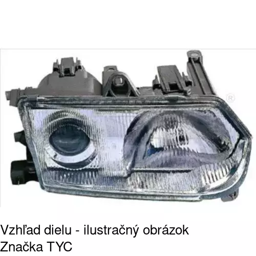 Hlavný reflektor POLCAR 140309-H