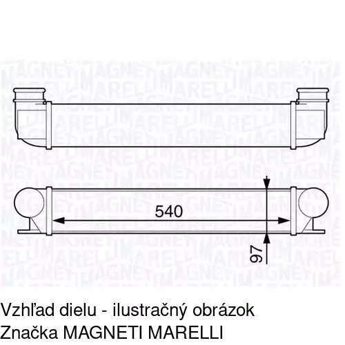 Chladiče vzduchu (Intercoolery) POLCAR 2022J8-1