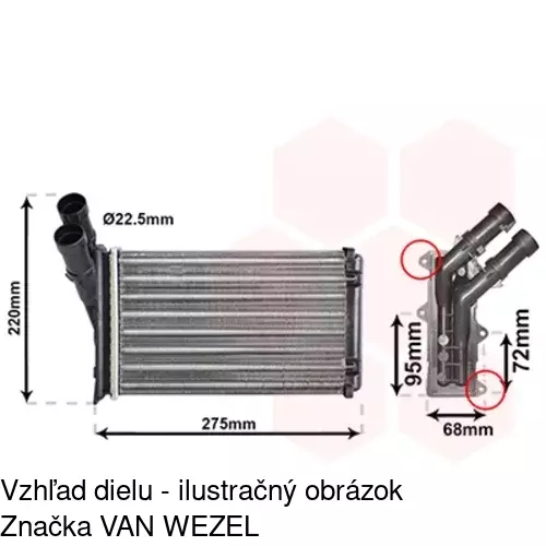 Radiátory POLCAR 2324N8-2 - obr. 2