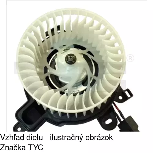 Ventilátory kúrenia POLCAR 2324NU-1