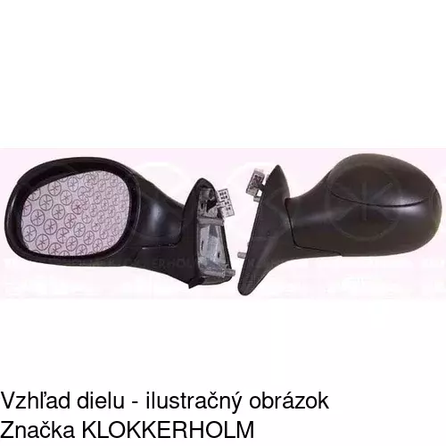 Vonkajšie zrkadlo POLCAR 2327514E - obr. 1