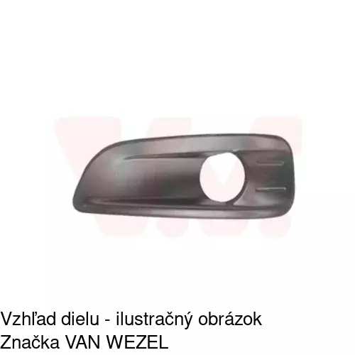 Kryt v nárazníku 233827-3 /POLCAR/ - obr. 1