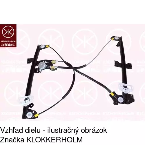 Elektrický mechanizmus okna dverí POLCAR 2350PSE2 - obr. 1