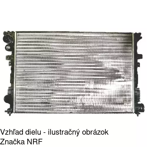 Chladiče vody POLCAR 238008A4 - obr. 1