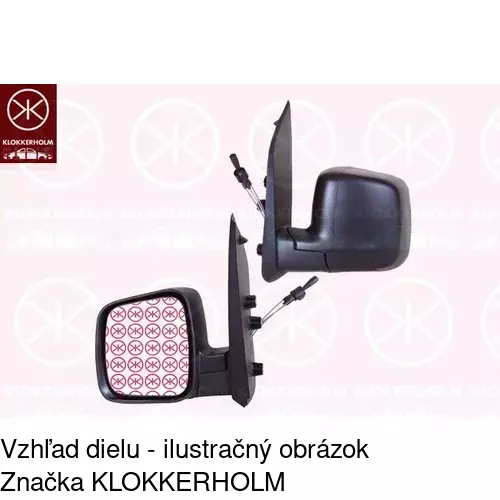 Vonkajšie zrkadlo POLCAR 2391511E - obr. 2