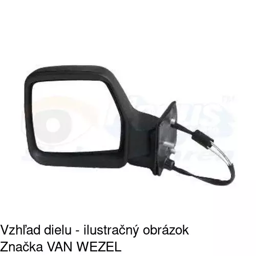 Vonkajšie zrkadlo POLCAR 2395511E - obr. 4