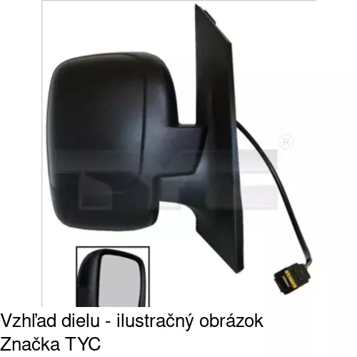 Vonkajšie zrkadlo POLCAR 2396517E - obr. 5