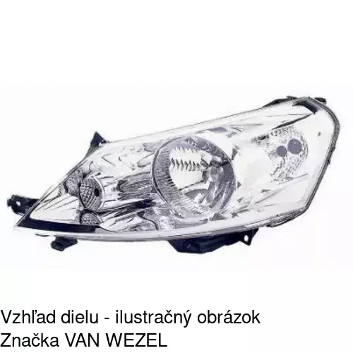 Hlavný reflektor POLCAR 2397090E - obr. 5