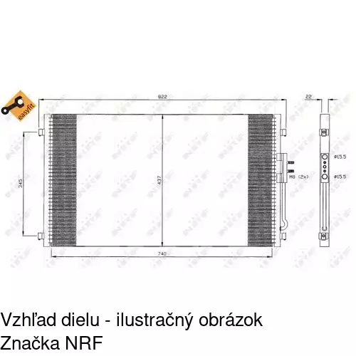 Chladiče klimatizácie POLCAR 2420K8C3S