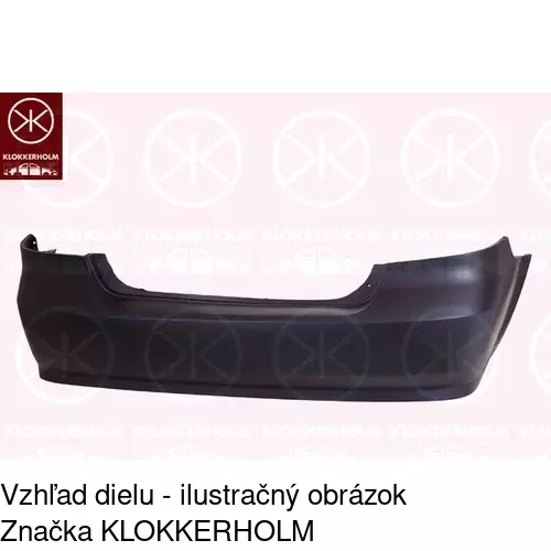 Zadný nárazník POLCAR 250496