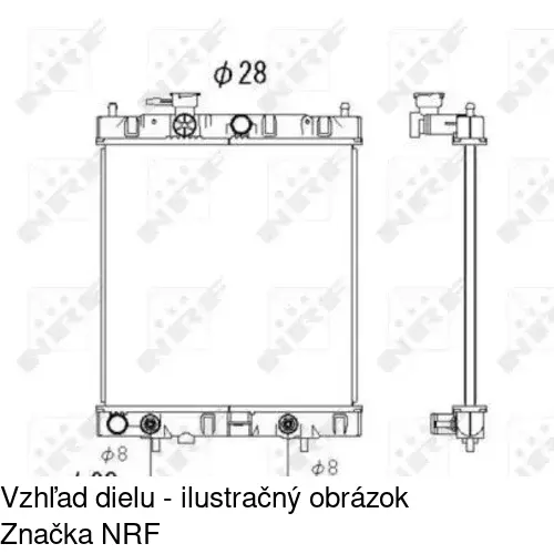 Chladiče vody POLCAR 270508-3 - obr. 1