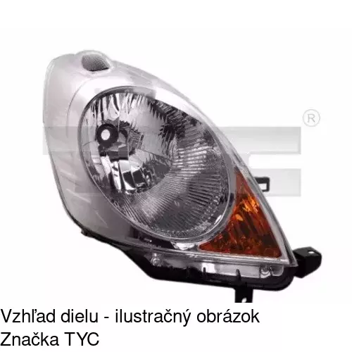 Hlavný reflektor POLCAR 271109-E