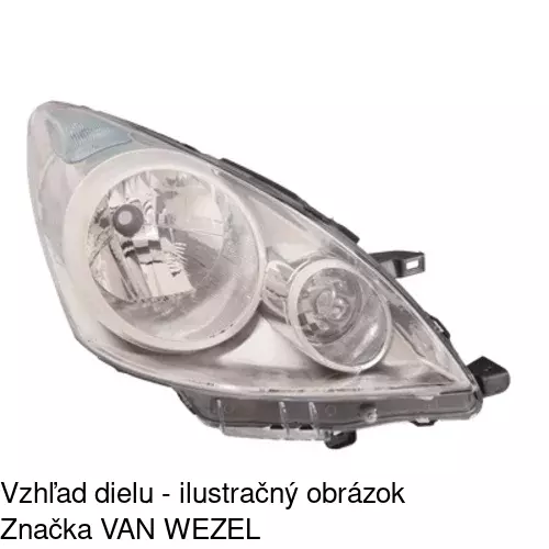 Hlavný reflektor POLCAR 271210-E - obr. 2