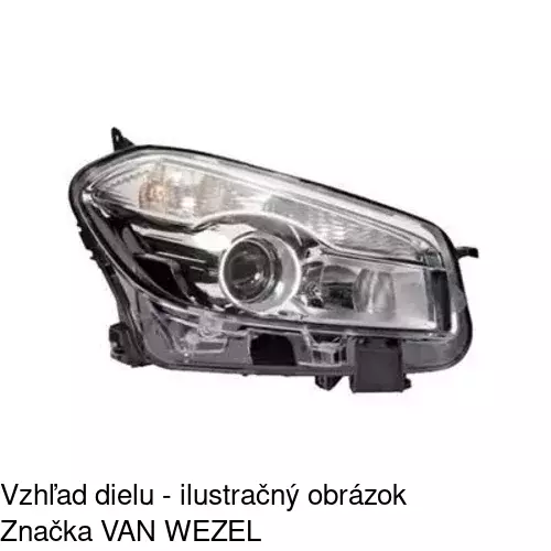 Hlavný reflektor POLCAR 271410-E - obr. 3