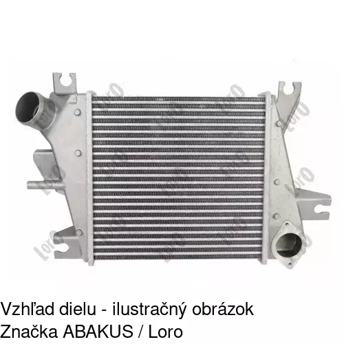 Chladiče vzduchu (Intercoolery) POLCAR 2751J8-1 - obr. 3