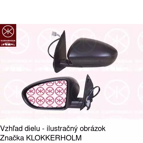 Vonkajšie zrkadlo POLCAR 2759525S