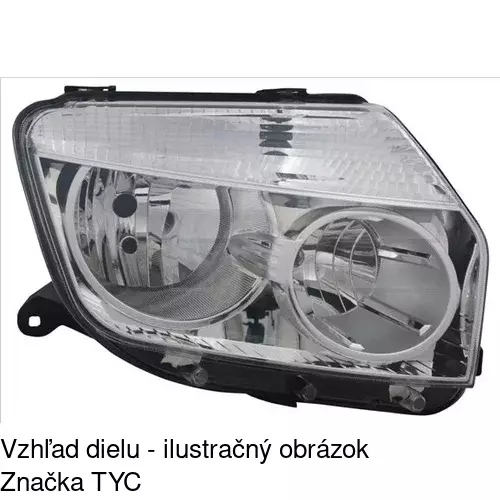 Hlavný reflektor POLCAR 2820100E