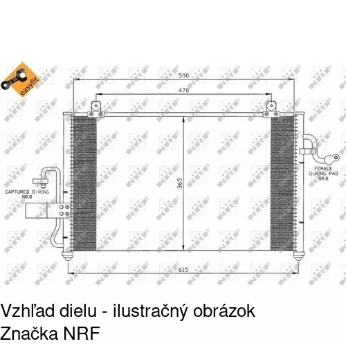 Chladiče klimatizácie POLCAR 2960K8C1S