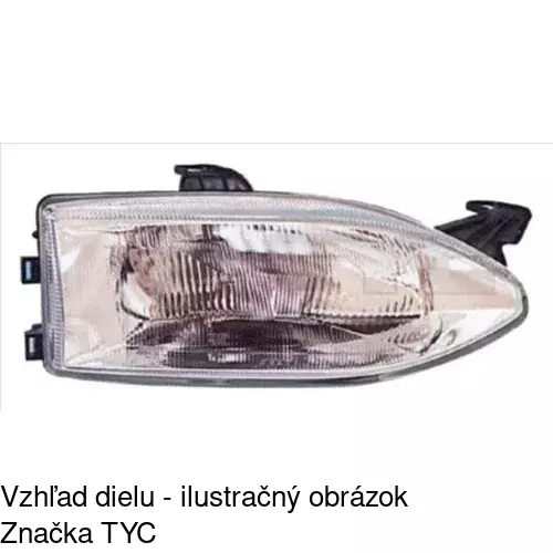 Hlavný reflektor POLCAR 3005101E