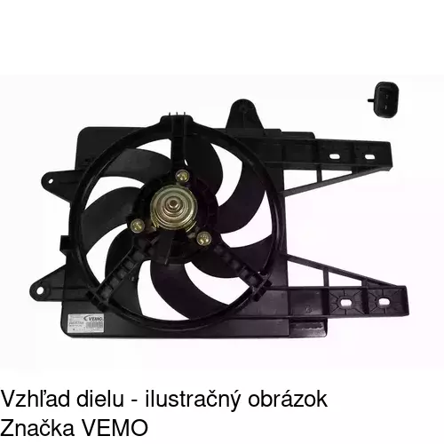 Ventilátory chladičov 301723W1 /POLCAR/ - obr. 3