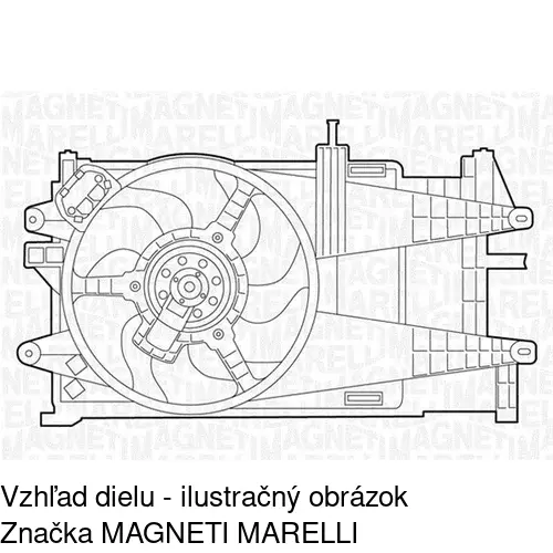 Ventilátory chladičov POLCAR 302223W2 - obr. 1