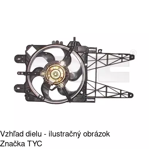 Ventilátory chladičov POLCAR 302223W6 - obr. 1