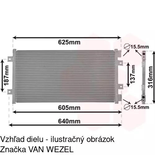 Chladiče klimatizácie POLCAR 3022K8C4 - obr. 4