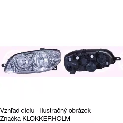 Hlavný reflektor POLCAR 3023091E - obr. 2