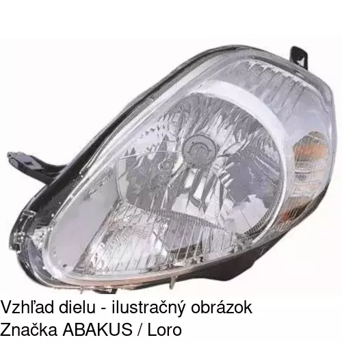 Hlavný reflektor POLCAR 3024092E - obr. 4