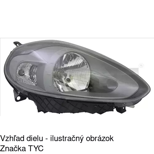 Hlavný reflektor POLCAR 3036091E