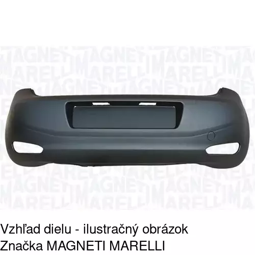 Zadný nárazník POLCAR 30369611 - obr. 1