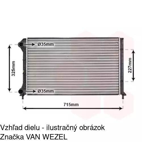 Chladiče vody POLCAR 304008A4 - obr. 4