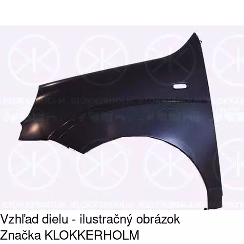 Predný blatník POLCAR 304101-J