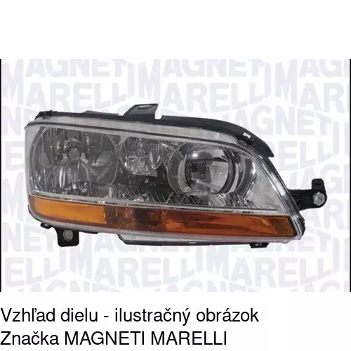 Hlavný reflektor POLCAR 304410-U - obr. 1