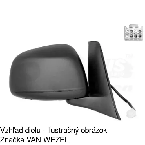 Vonkajšie zrkadlo POLCAR 3075523E - obr. 3