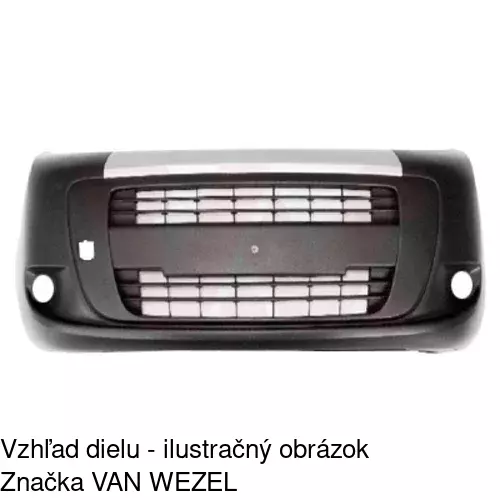 Predný nárazník POLCAR 30850712 - obr. 1