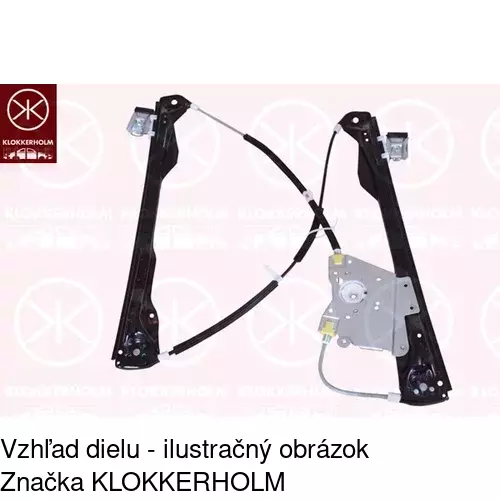 Elektrický mechanizmus okna dverí POLCAR 3201PSE2 - obr. 4