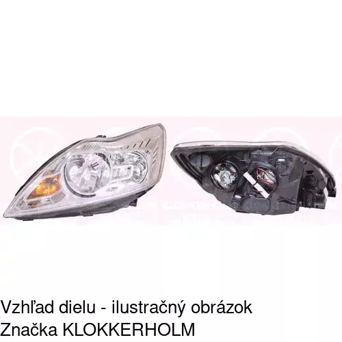 Hlavný reflektor POLCAR 320510-T - obr. 3