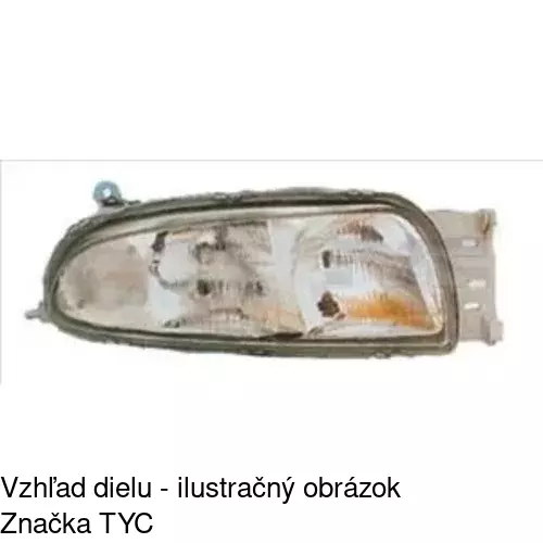 Hlavný reflektor POLCAR 3210103E - obr. 2