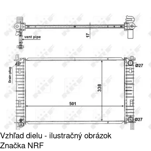 Chladiče vody POLCAR 321208A1 - obr. 4