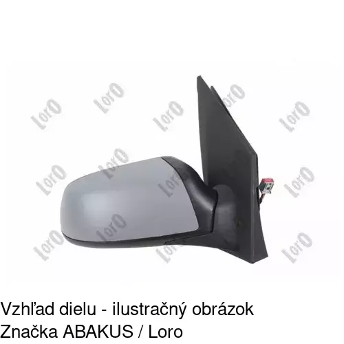 Vonkajšie zrkadlo POLCAR 3212521E - obr. 5