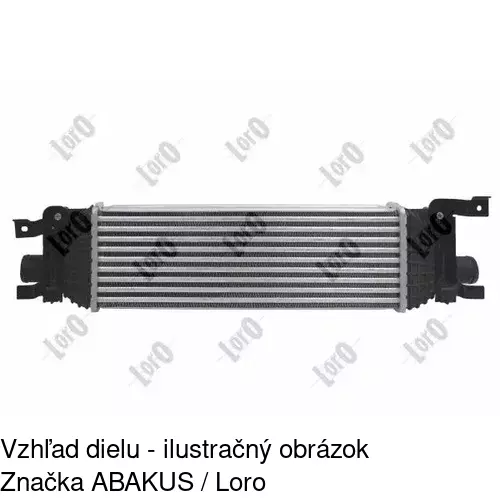 Chladiče vzduchu (Intercoolery) POLCAR 3212J8-1 - obr. 3